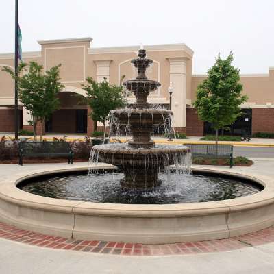 Granite running water tiers stone water fountain outdoor